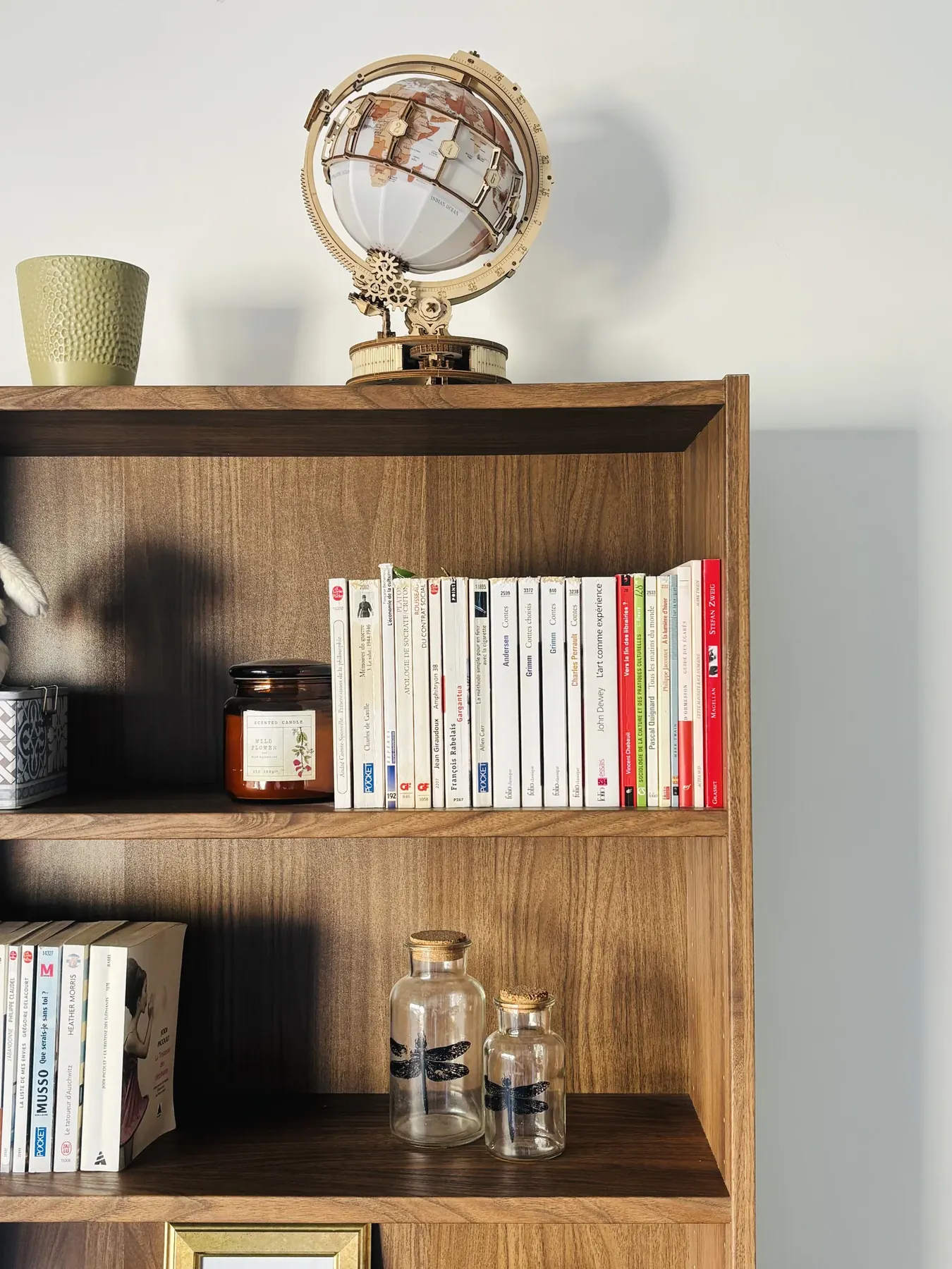 Bibliothèque et livres dans les locaux